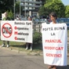 Protest fata de lobby-ul companiilor producatoare de Organisme Modificate Genetic